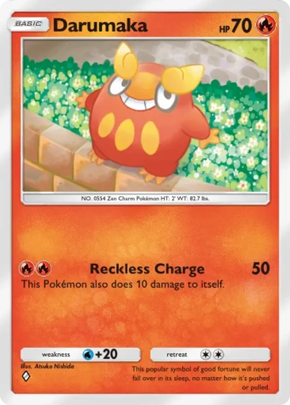 Darumaka card front