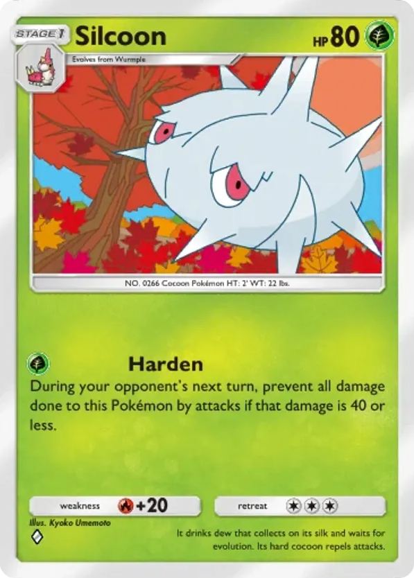Silcoon card front