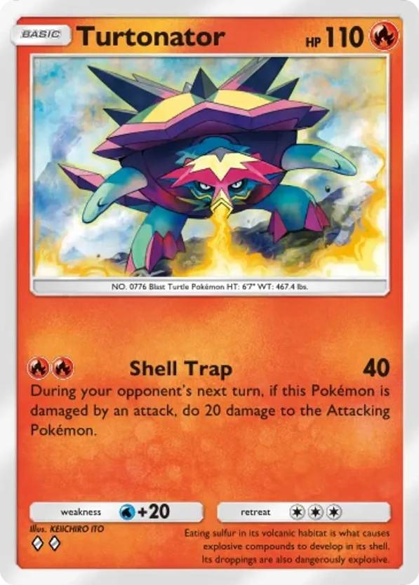 Turtonator card front