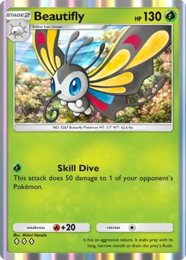 Beautifly card front