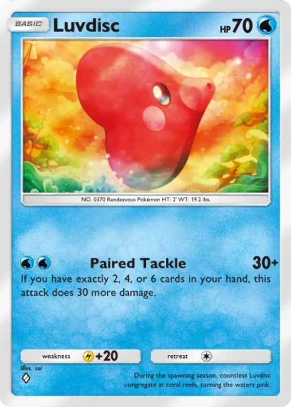 Luvdisc card front