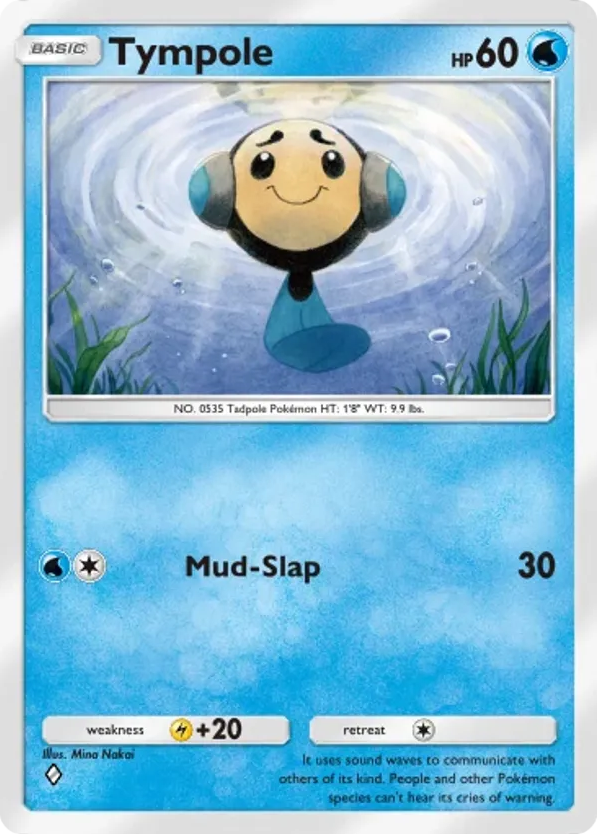 Tympole card front