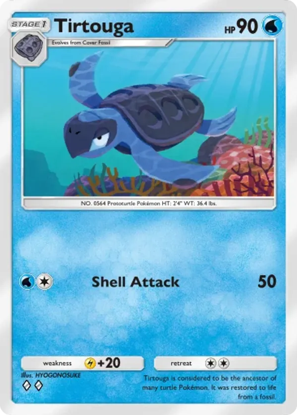 Tirtouga card front