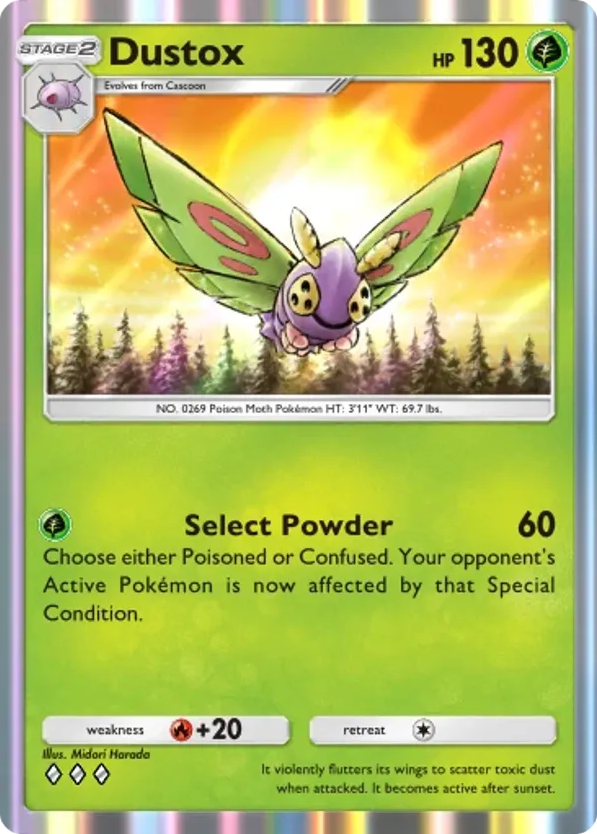 Dustox card front
