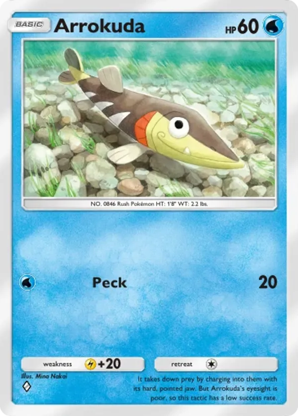 Arrokuda card front