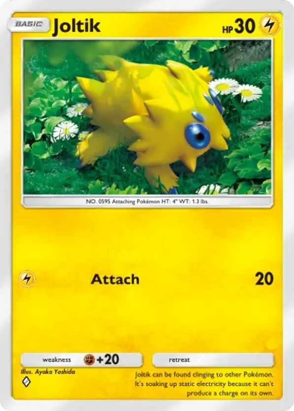 Joltik card front