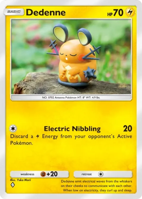 Dedenne card front