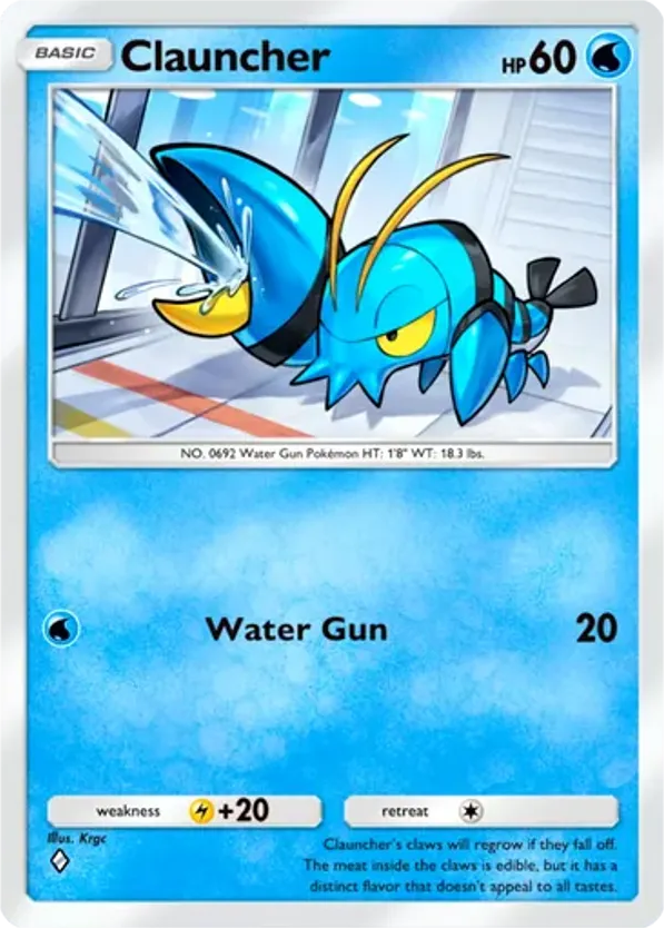 Clauncher card front