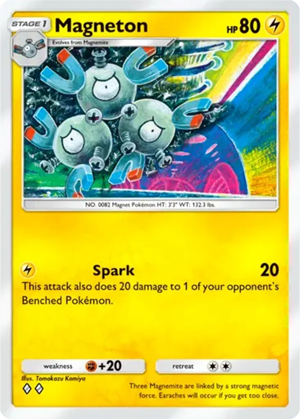 Magneton card front