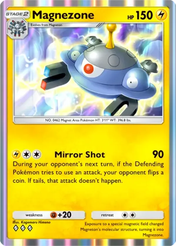 Magnezone card front