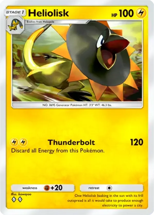 Heliolisk card front