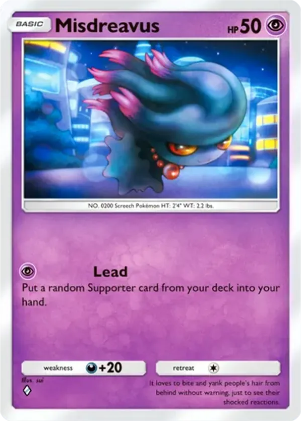 Misdreavus card front