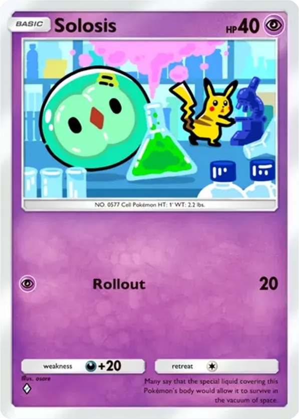 Solosis card front