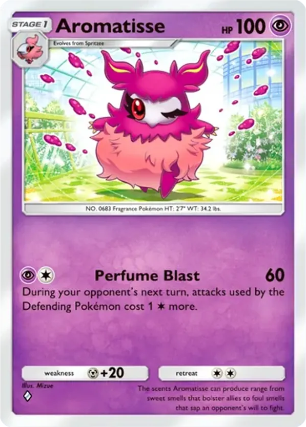 Aromatisse card front