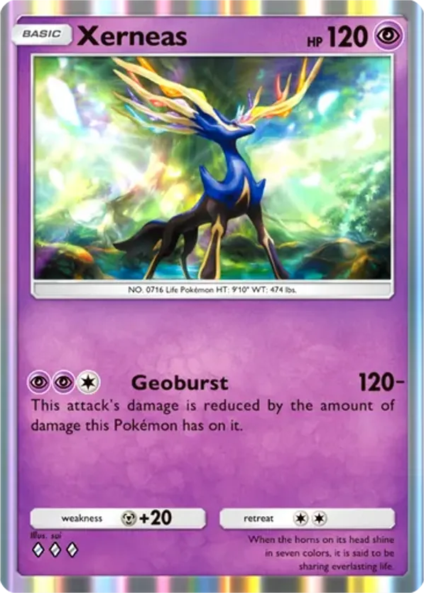 Xerneas card front