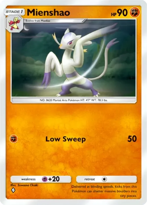 Mienshao card front