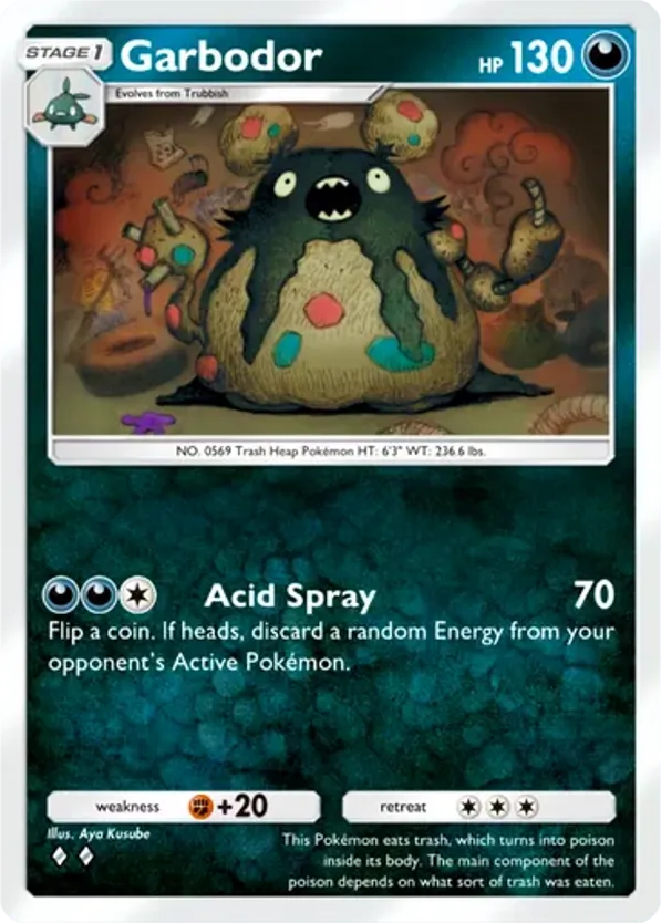 Garbodor card front