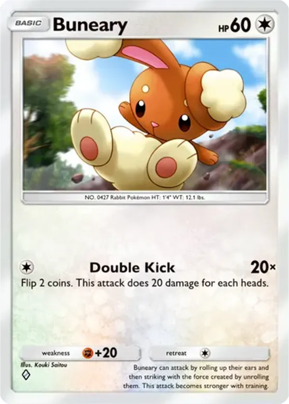Buneary card front