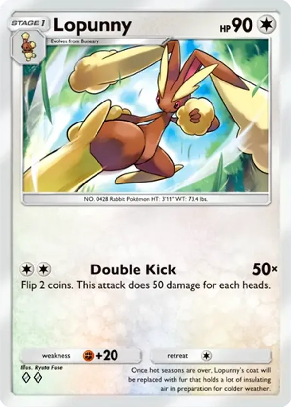Lopunny card front