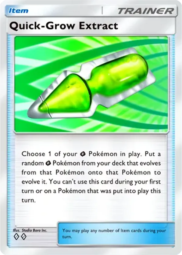 Quick-Grow Extract card front
