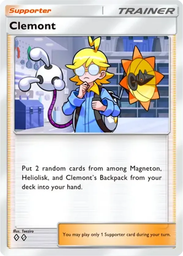 Clemont card front