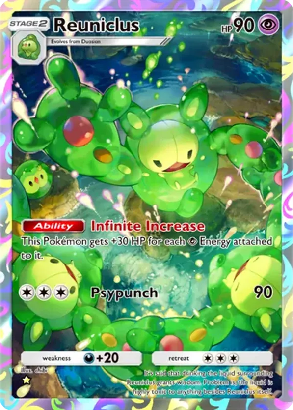 Reuniclus card front