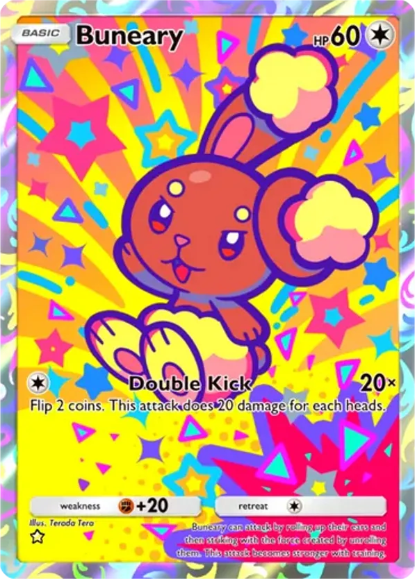 Buneary card front