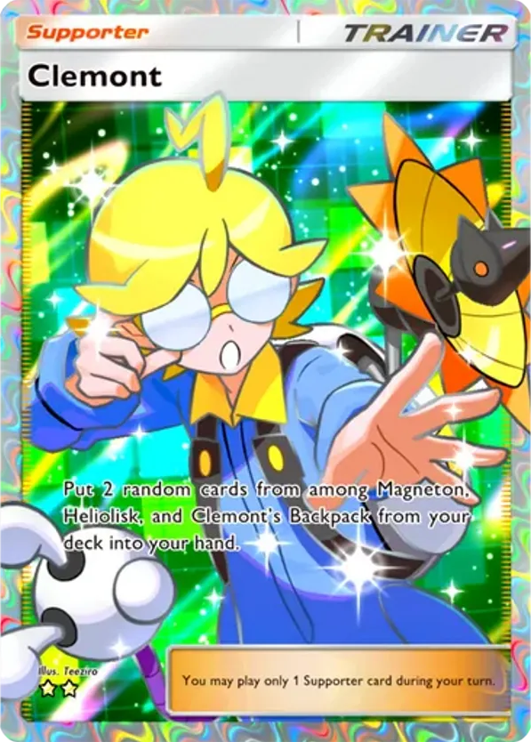 Clemont card front