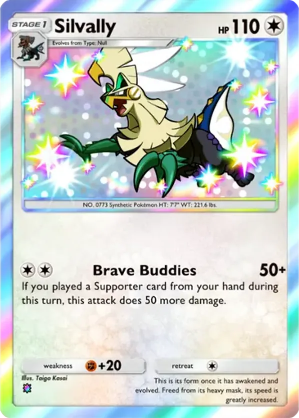 Silvally card front
