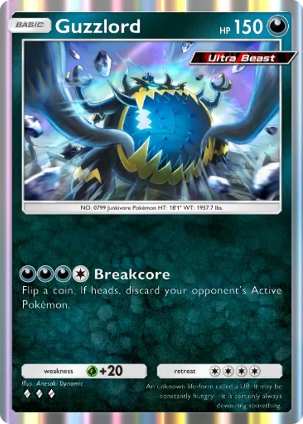 Guzzlord card front