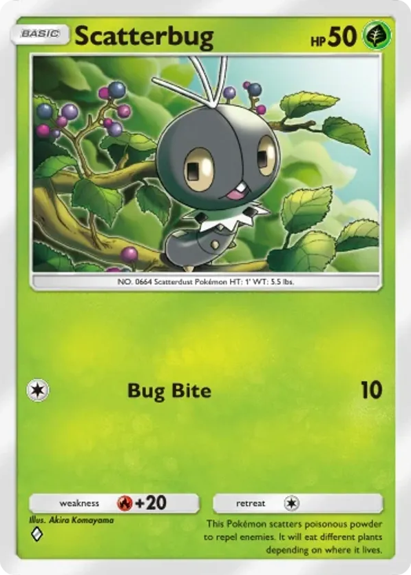 Scatterbug card front
