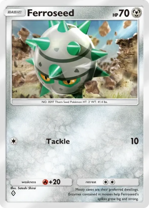 Ferroseed card front