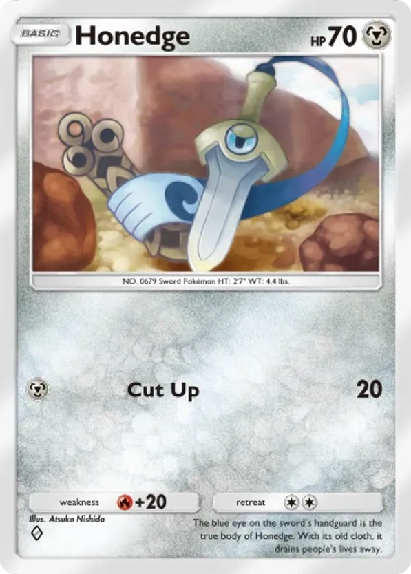 Honedge card front