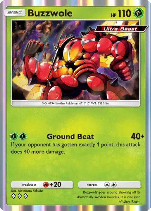 Buzzwole card front