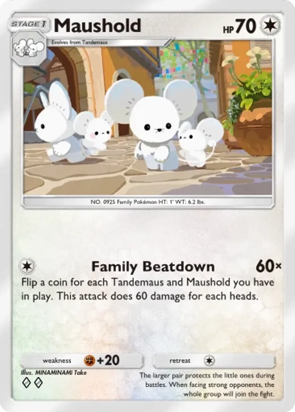 Maushold card front