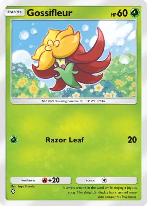 Gossifleur card front