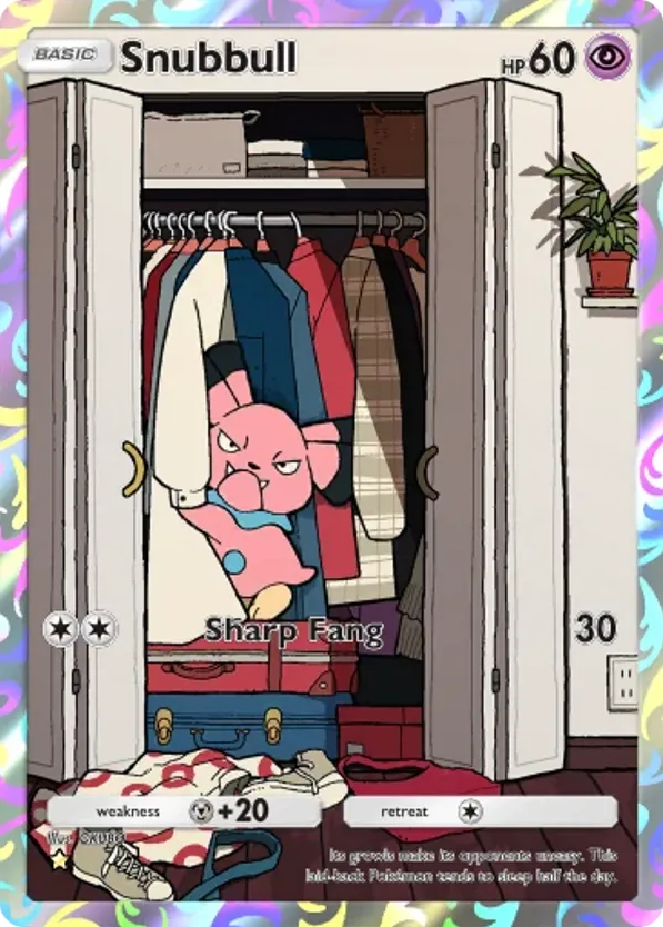 Snubbull card front