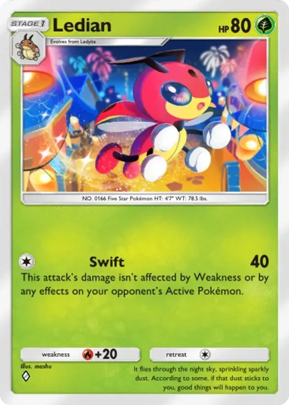 Ledian card front
