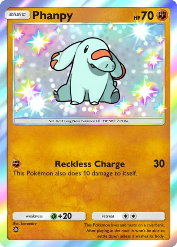 Phanpy card front
