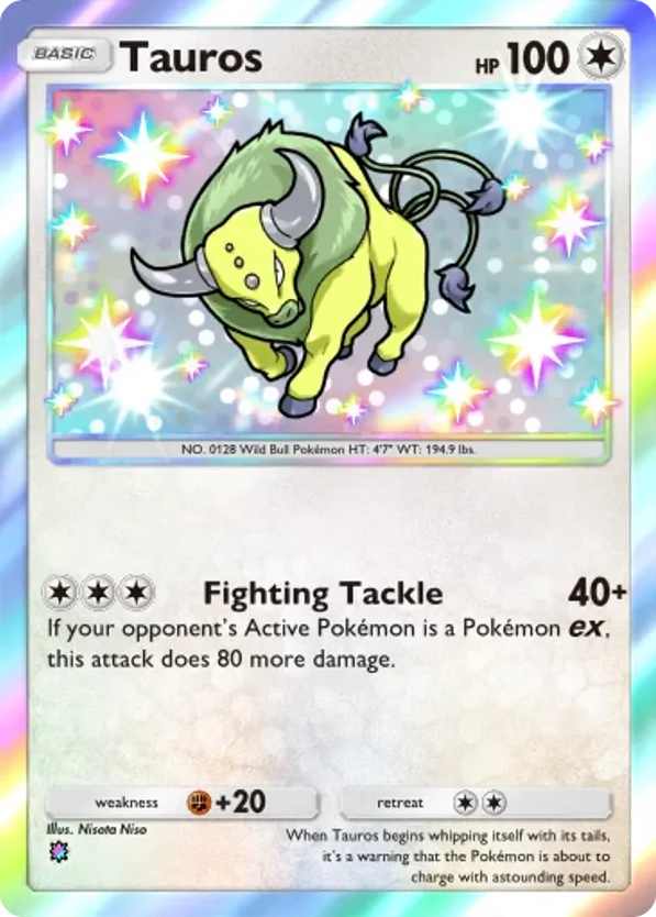 Tauros card front