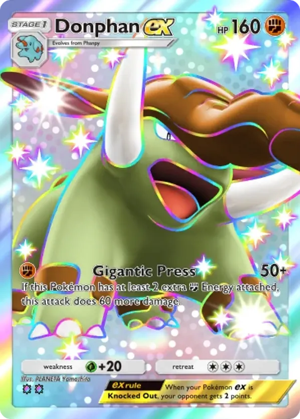 Donphan ex card front