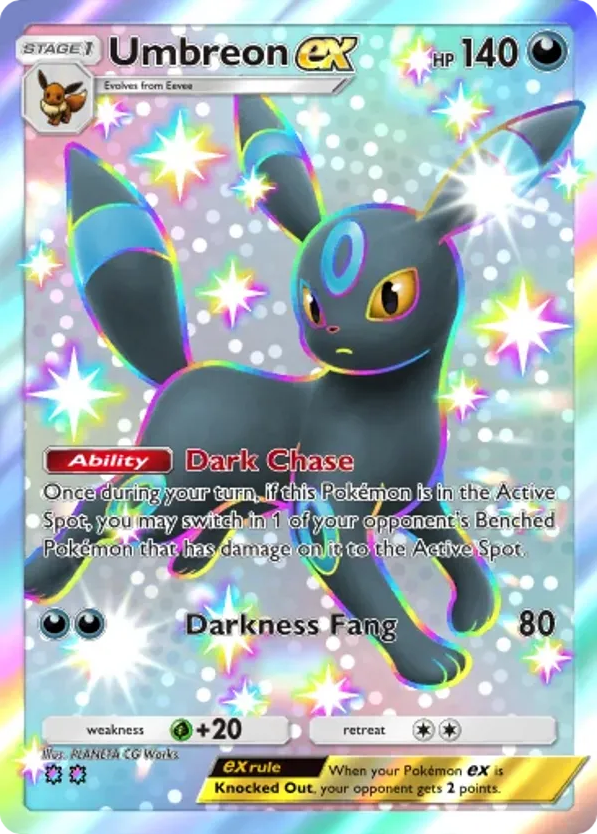 Umbreon ex card front