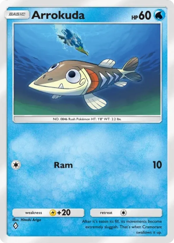 Arrokuda card front