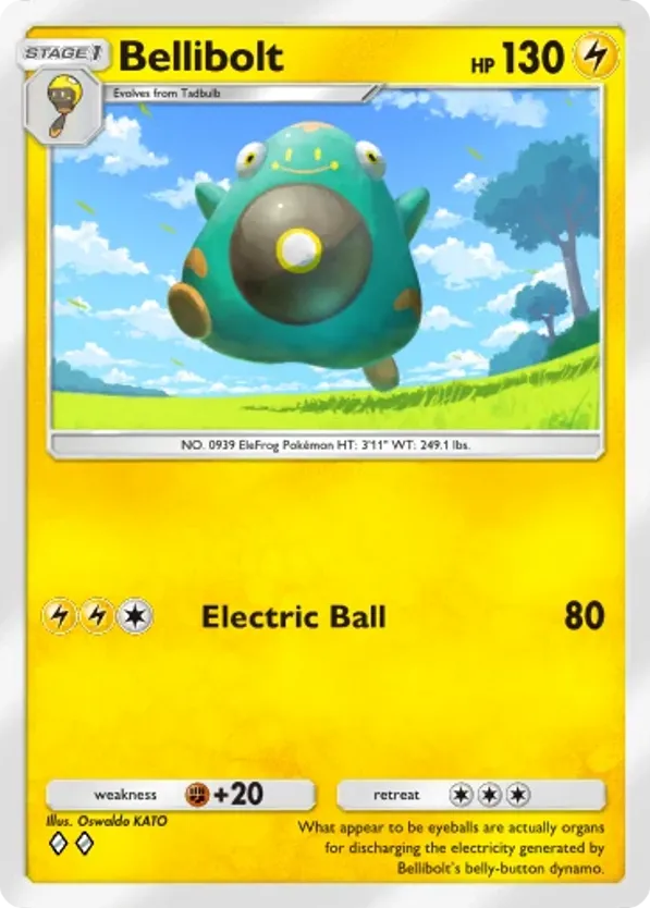 Bellibolt card front