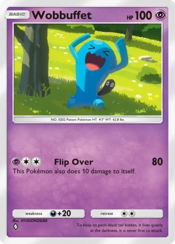 Wobbuffet card front