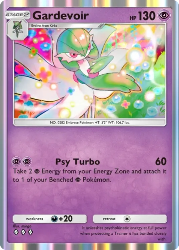 Gardevoir card front