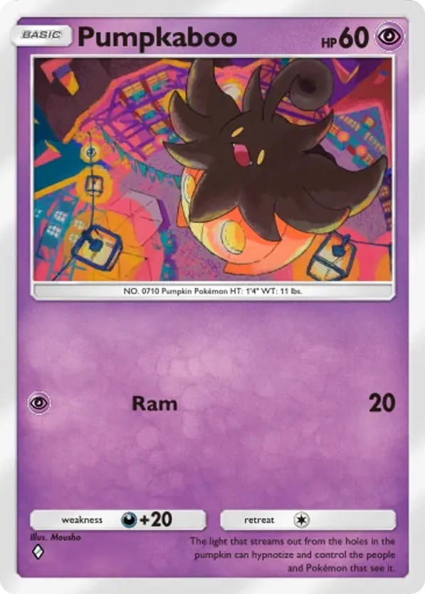 Pumpkaboo card front