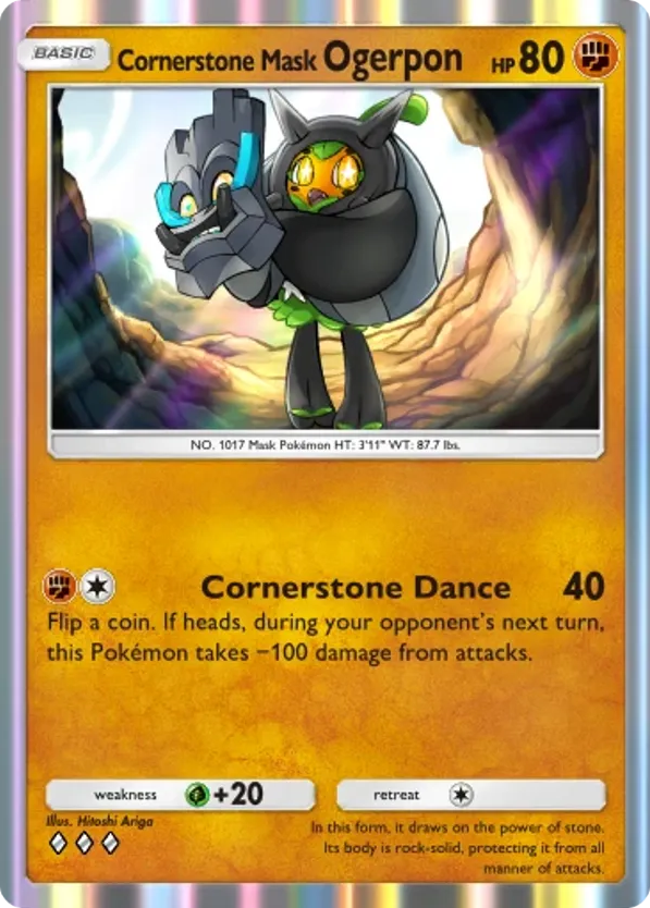 Cornerstone Mask Ogerpon card front