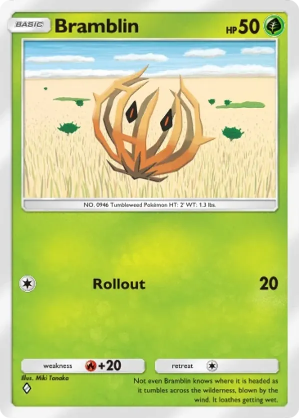 Bramblin card front