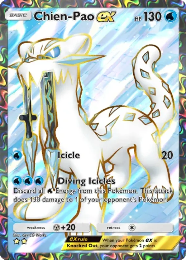 Chien-Pao ex card front